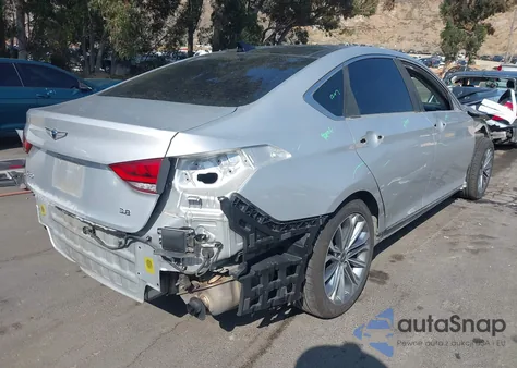 2017 Genesis G80 3.8 из США, поврежденный, VIN KMHGN4JE6HU167707